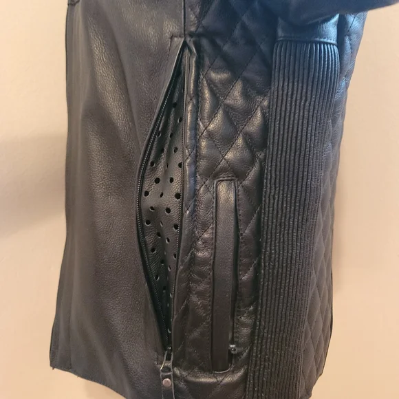 Harley-Davidson Heavy Genuine Leather Jacket / Coat, Men's, Medium